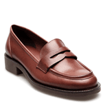 MOCASSIM BOLOGNA COURO CASTANHO