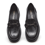 MOCASSIM GENOVA COURO PRETO