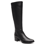 BOTA CONFORT CANO ALTO PRETO