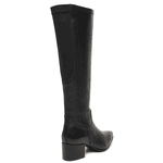 BOTA CONFORT CANO ALTO PRETO