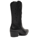 BOTA SIENA WESTERN COURO PRETO