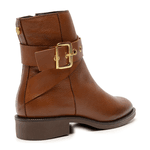 BOTA CANO CURTO COURO CARAMELO