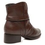 BOTA CANO BAIXO COURO CABRA CELTA MARROM