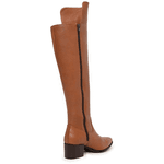 BOTA OVER COURO PREMIUM CARAMELO