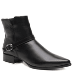 BOTA CANO CURTO COURO CABRA CELTA PRETO