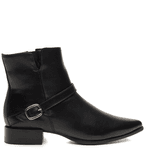 BOTA CANO CURTO COURO CABRA CELTA PRETO