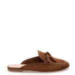 MULE COURO NOBUCK CASTANHO