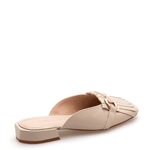 MULE COURO VERNIZ CRINKLE OFF WHITE
