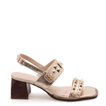 SANDALIA COURO CRISTAL OURO LIGHT