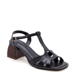 SANDALIA COURO TORINO PRETO