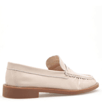 MOCASSIM EXTRA CONFORT COURO VERNIZ OFF WHITE