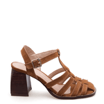 SANDALIA COURO NOBUCK 