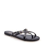 SANDALIA COURO TORINO PRETO