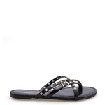 SANDALIA COURO TORINO PRETO