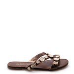 SANDALIA COURO CRISTAL 