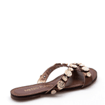 SANDALIA COURO CRISTAL 
