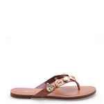 SANDALIA COURO TORINO CHESTNUT