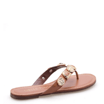 SANDALIA COURO TORINO CHESTNUT