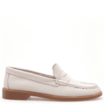 MOCASSIM EXTRA CONFORT COURO PREMIUM OFF WHITE