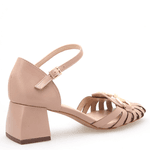 SANDALIA COURO PREMIUM OFF WHITE