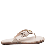 SANDÁLIA RASTEIRA COURO TORINO OFF WHITE