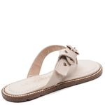 SANDÁLIA RASTEIRA COURO TORINO OFF WHITE