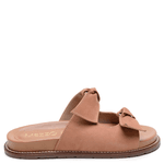 SANDÁLIA PAPETE COURO NOBUCK DUST