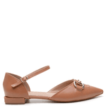 SAPATILHA COURO TORINO CARAMELO