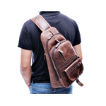 Mochila Speed Mini Em Couro Legitimo