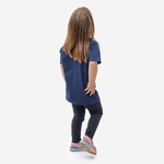 Camiseta Infantil Algodão Azul