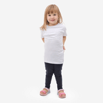 Camiseta Infantil Algodão Branca