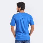 Camiseta Masculina Básica Lisa Azul Royal