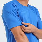 Camiseta Masculina Básica Lisa Azul Royal