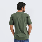 Camiseta Masculina Básica Lisa Verde