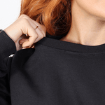 Conjunto Moletom Feminino Gola Careca Blusa e Calça