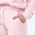 Conjunto Moletom Feminino Gola Careca Blusa Com Calça