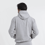 Conjunto Moletom Masculino Canguru Blusa e Calça Cinza