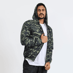 Jaqueta Corta Vento Masculina Impermeável Camuflado