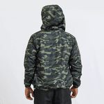 Jaqueta Corta Vento Masculina Impermeável Camuflado