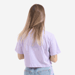 Cropped Feminino Lilás