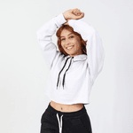 Cropped Moletom Feminino Branco