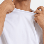 Camiseta Dryfit Masculina - Branca