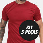 Kit 5 Camisetas Dryfit Masculinas 