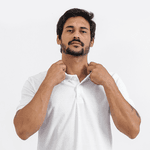 Camisa Polo Masculina Branca