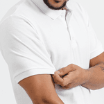 Camisa Polo Masculina Branca