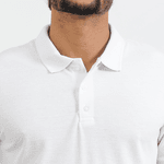 Camisa Polo Masculina Branca