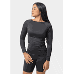 Blusa Térmica Feminina Uv Preta