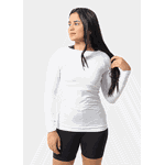Blusa Térmica Feminina Uv Branca