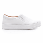 Slip On Tenehi Sintético Branco casual
