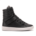 Tênis Cano Alto Fitness Preto Com Velcro Tenehi